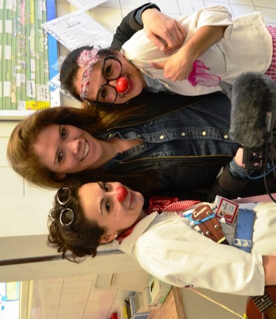 Clowndoctors a americká filmárka1 rotated