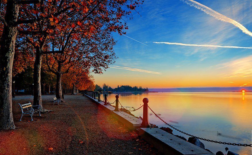 Balatonfured Tagore setany