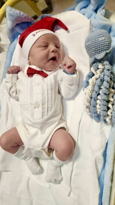 Prve babatko roku 2026 v Nemocnici AGEL Komarno je chlapcek Zoltan Robert 2