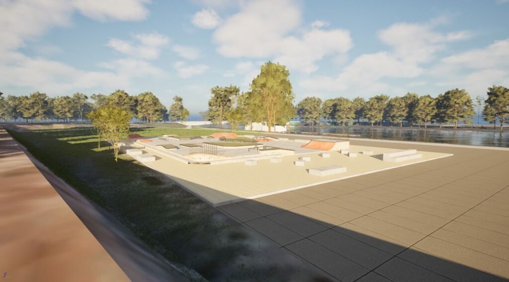 3 új sportpálya épül a Vág-parton 5 skate3