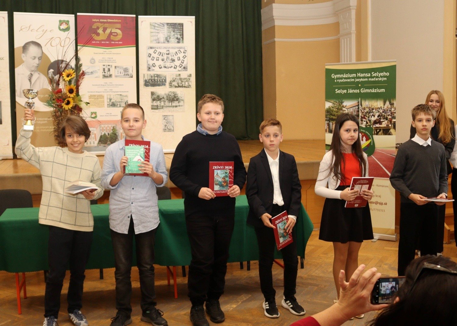 Zrínyi Ilona Matematikaverseny eredményhirdetése a Selye János Gimnáziumban 3 Zrinyi 2026 SJG2