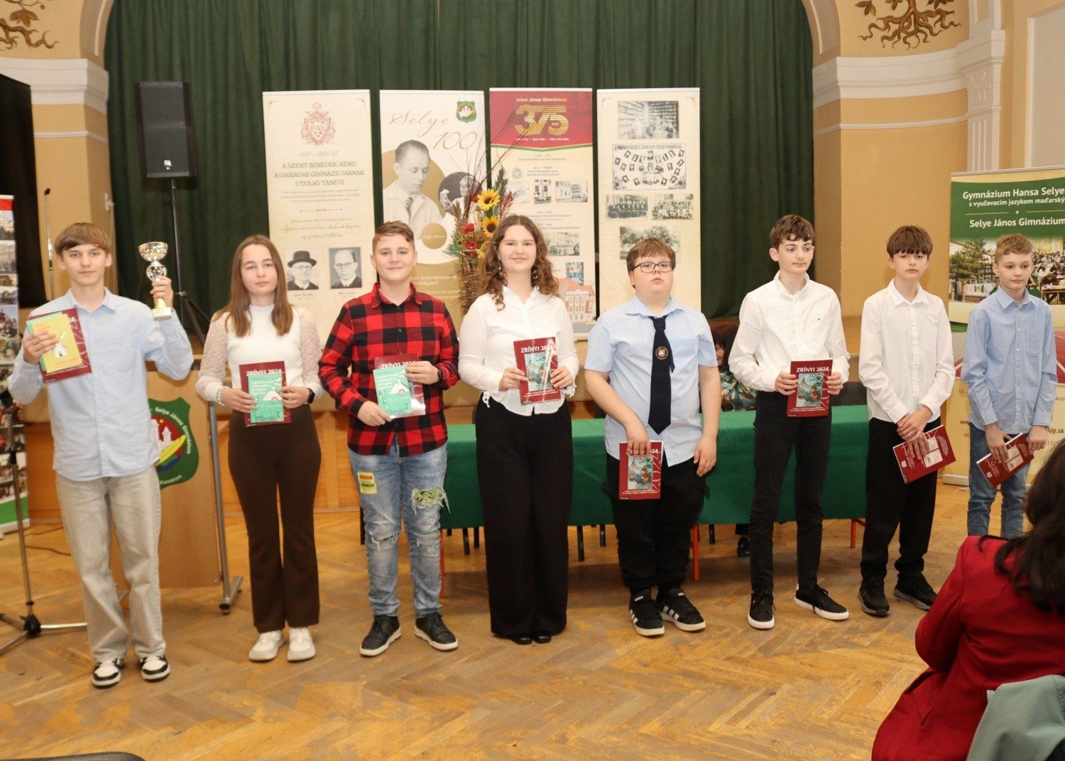 Zrínyi Ilona Matematikaverseny eredményhirdetése a Selye János Gimnáziumban 4 Zrinyi 2026 SJG3