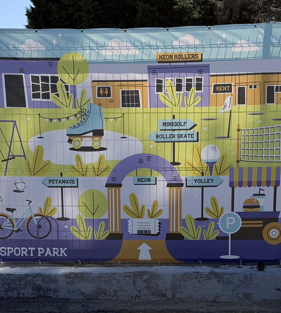 Így lesz jégpályából görkoripálya - Hamarosan nyit a Neon Rollers! 8 669684641 960774203369470 647882785878309087 n