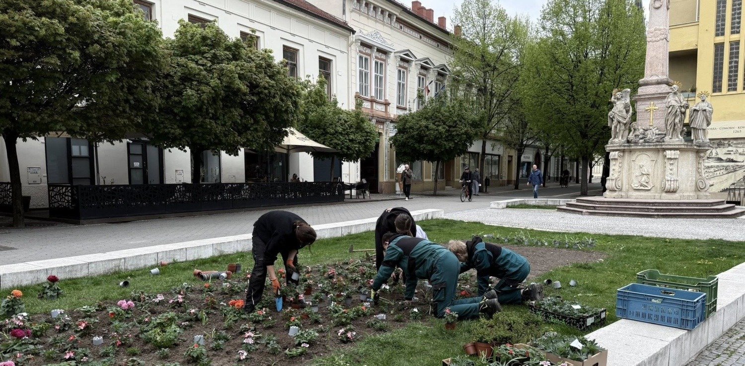 Komárom főtere ismét színesebb és barátságosabb lesz 15 671638682 976213148259035 2573479971126194104 n 1