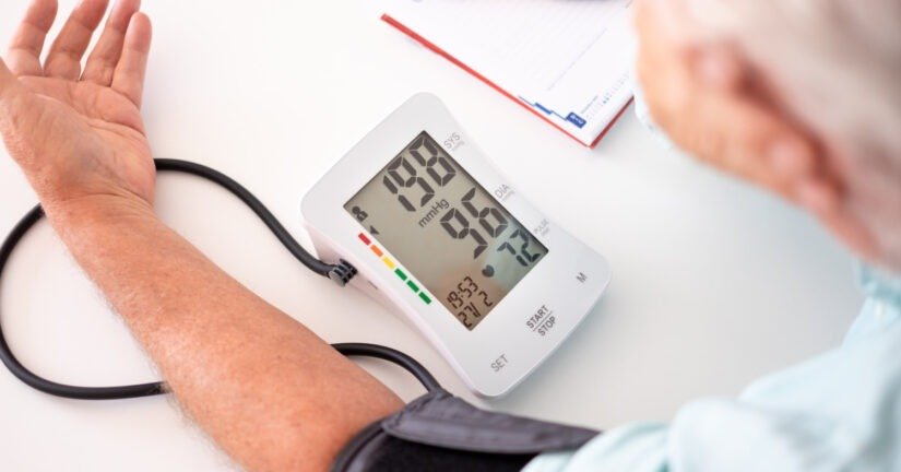 mature person measures blood pressure with digital 2026 03 11 00 53 00 utc