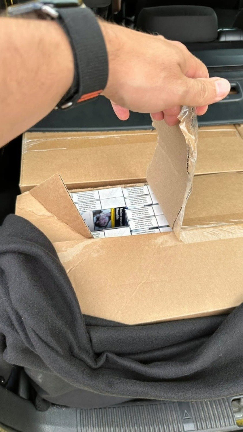 Rutinellenőrzésnek indult - nagy fogás lett belőle. Több ezer illegális cigarettát találtak Nemesócsánál 4 742129842 1043294704805331 1486016355880163618 n