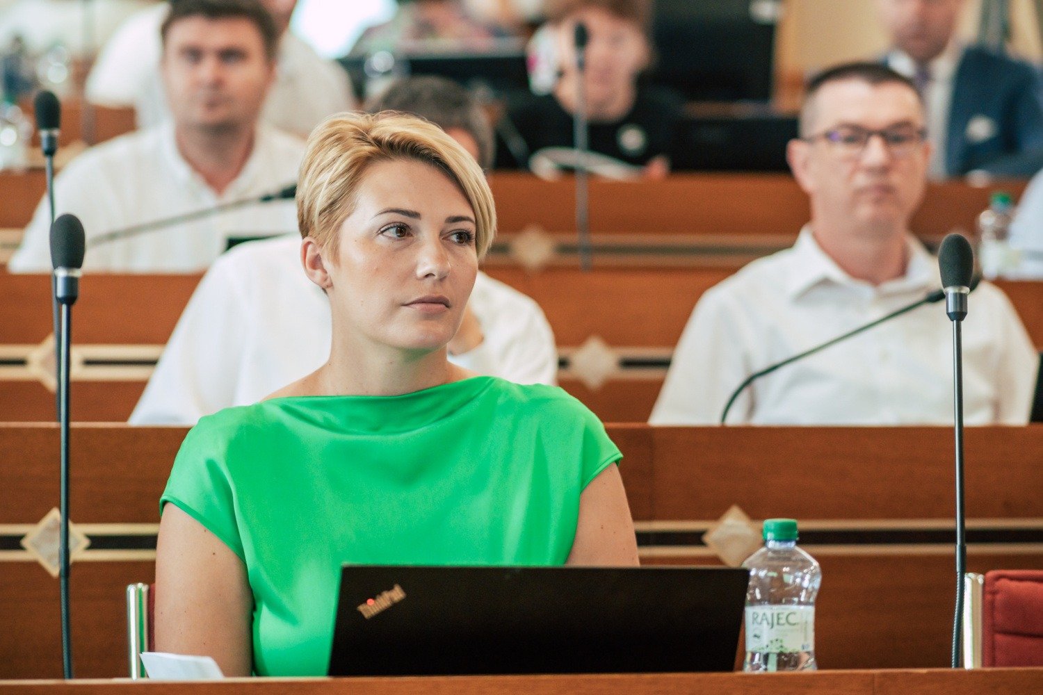 Bauer Ildiko a nyitra megyei kozgyules ulesen foto Naszaly Gabor