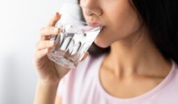 woman drinks refreshing water from a glass 2026 09 24 13 08 38 utc