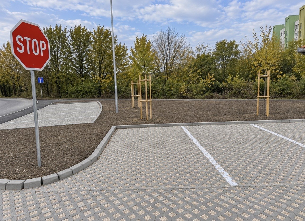 Csütörtöktől használhatók a singellői parkolók - további parkolók épülnek 4 IMG 2550